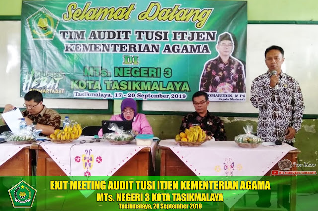 Exit Meeting Audit Kinerja Tusi Itjen Kementerian Agama